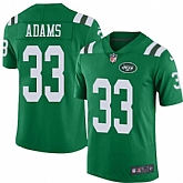 Nike Men & Women & Youth Jets 33 Jamal Adams Green Color Rush Limited Jersey,baseball caps,new era cap wholesale,wholesale hats